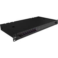 Excel Enbeam 24 Way Multimode OM4 Fibre Optic Panel 8 LC Duplex (16 Fibre)